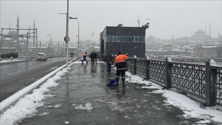 İstanbul kar için hazır