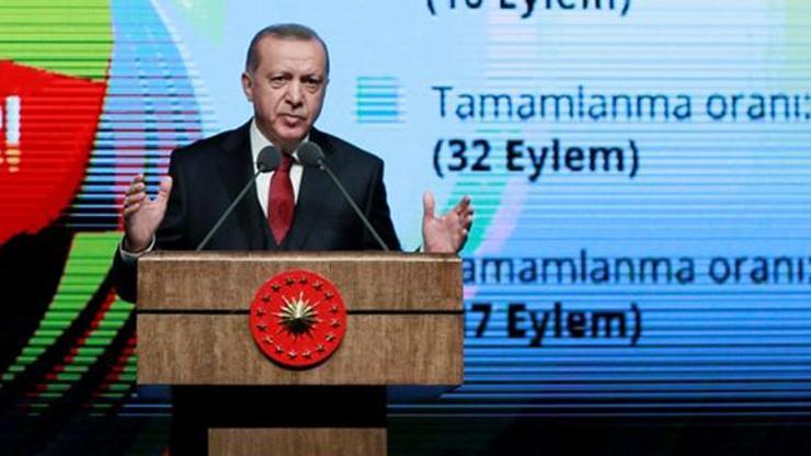 Son Dakika: Erdoğan İkinci 100 Günlük Eylem Planını açıkladı