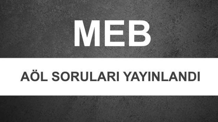 2018 AÖL sınav soruları ve cevapları açıklandı