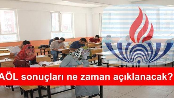 MEB tarafından AÖL sınav sonuçları ne zaman açıklanacak
