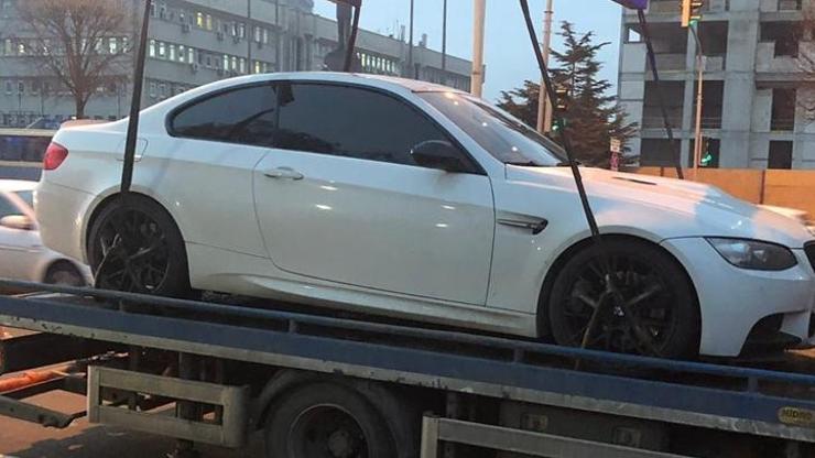 Ankarada drift yapan sürücüye ceza yağdı