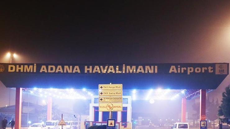 Adanada uçuşlar iptal