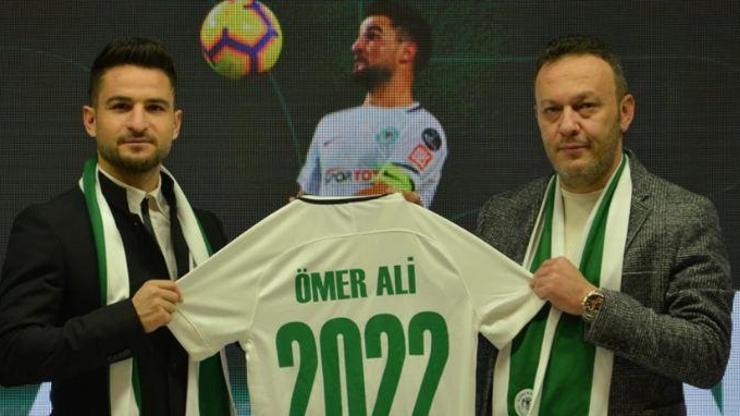 Ömer Ali Şahinerden 3 yıllık imza