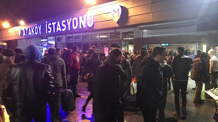 Metro seferleri normale döndü