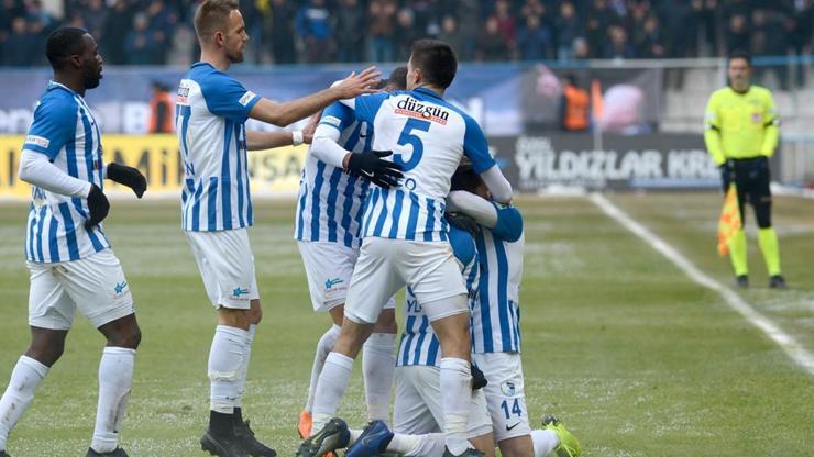Büyükşehir Belediye Erzurumsporun ilk yarı raporu