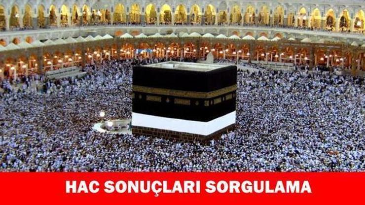 2019 Hac kura sonuçları açıklandı: 2019 Hac sorgulama Diyanet sayfası