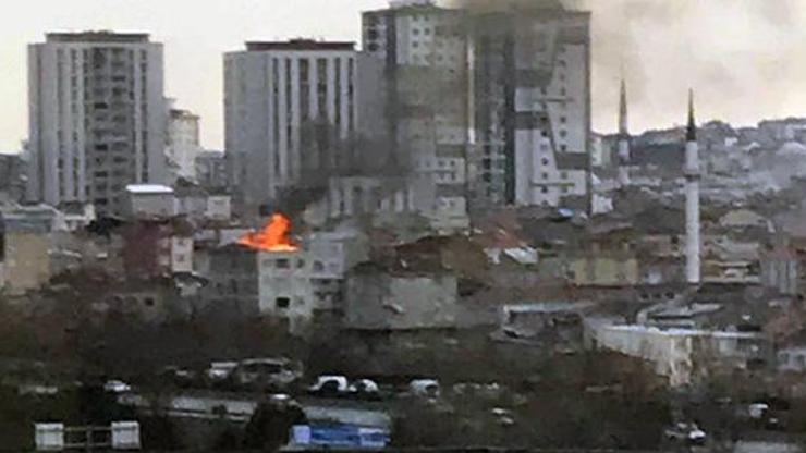 Bağcılarda korkutan yangın