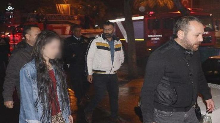 Sevgilisine kızdı evi yaktı