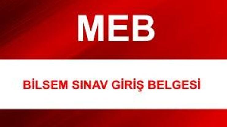 BİLSEM sınav giriş belgesi e-Okul sayfasında açıklandı