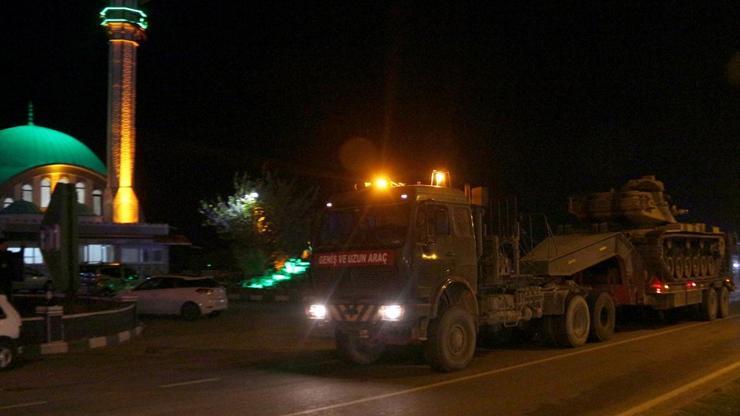 Suriyedeki sınır birliklerine takviye