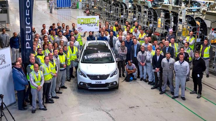 1 milyonuncu Peugeot SUV 2008 üretildi