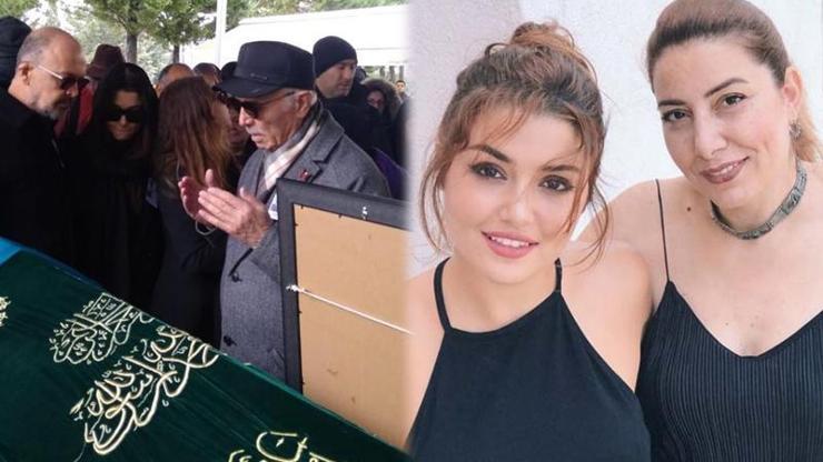 Hande Erçelden annesine veda