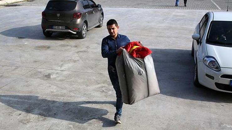 Öğrencilere mont yardımı karşılığında uzlaştılar