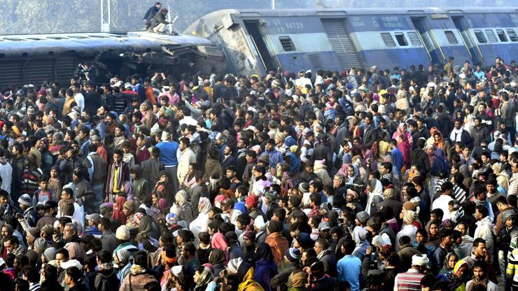 Hindistanda tren faciası: 7 ölü, 29 yaralı