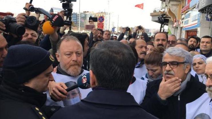 HDPlilerin yürüyüşüne izin verilmedi