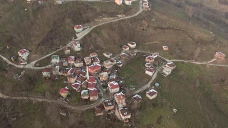 Orduda heyelan nedeniyle 17 bina tahliye edildi