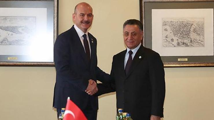 İçişleri Bakanı Soylu, Azeri mevkidaşıyla görüştü