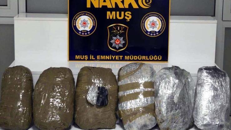 Muşta uyuşturucu operasyonu