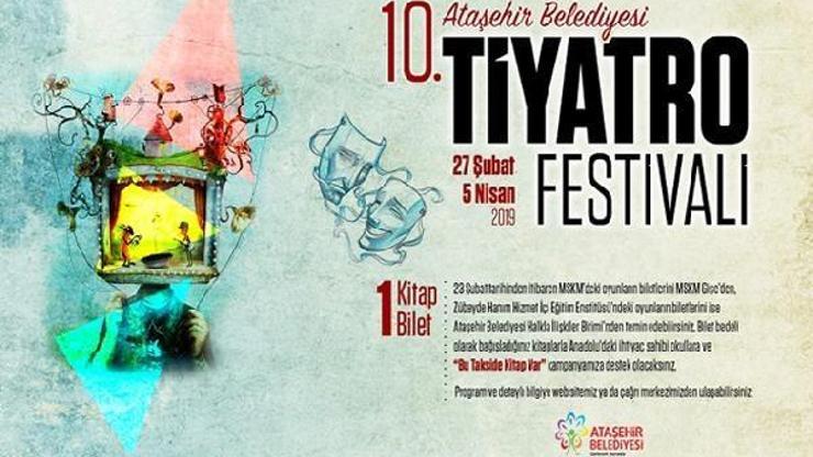 Ataşehir Tiyatro Festivali 10’uncu kez düzenlenecek