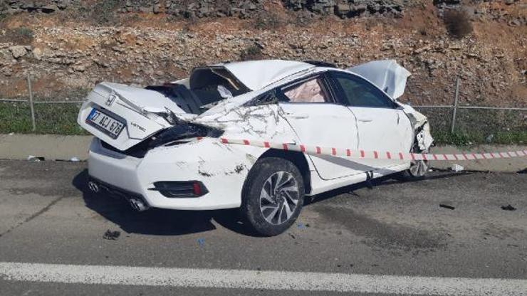 Şanlıurfada takla atan otomobildeki 3 kişi yaralandı