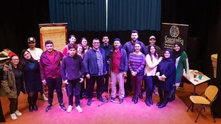 Malatyadan gurbetçi sanatseverlere destek