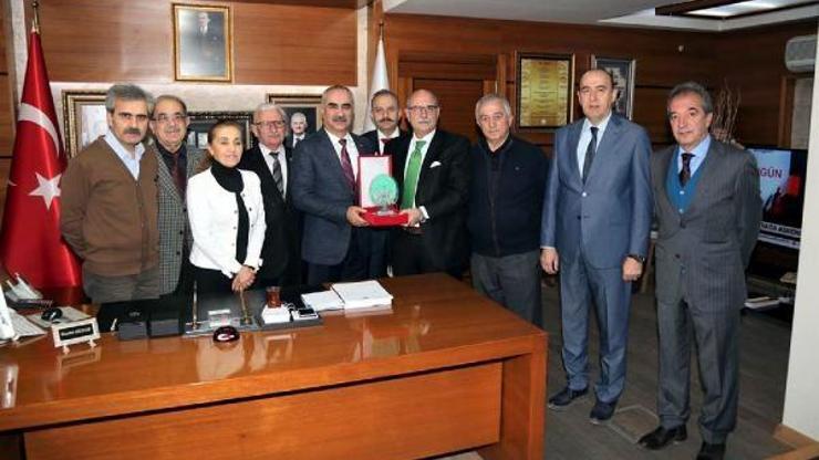 STKlardan Başkan Aydına teşekkür