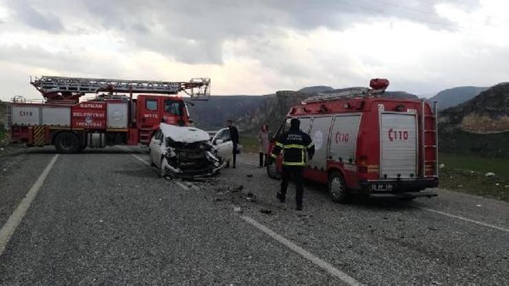 Batmanda kaza: 7si aynı aileden 10 kişi yaralı