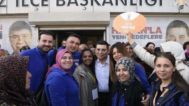 Tütüncüden gönüllü ekiplere moral