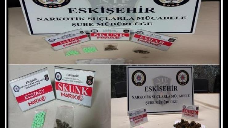Eskişehirde uyuşturucu operasyonu