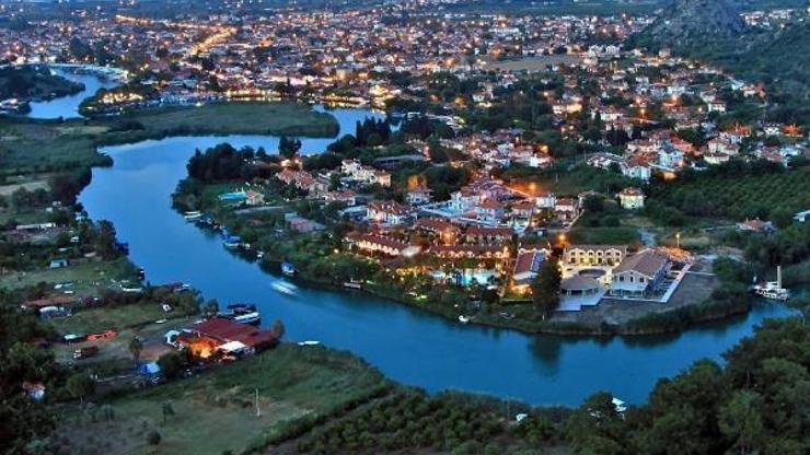 Dalyan, kışın da bir başka güzel