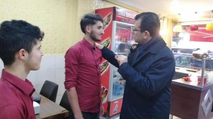 Ekrem İmamoğlundan Bağcılarda esnaf ziyareti