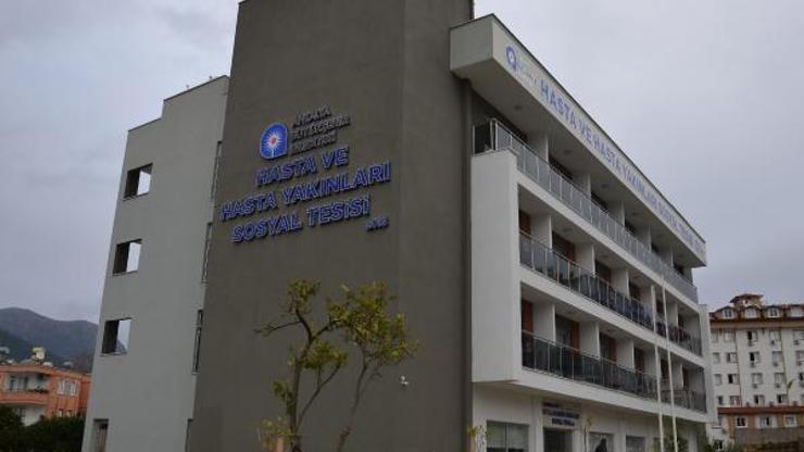 Alanya Hasta ve Hasta Yakınları Sosyal Tesisi açılışa hazır