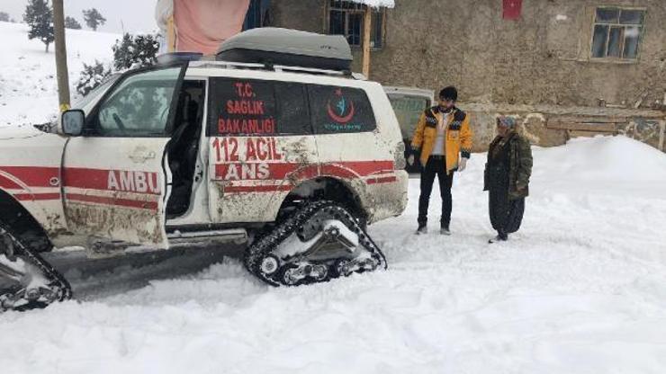 Paletli ambulansla 90 hastayı kurtardılar