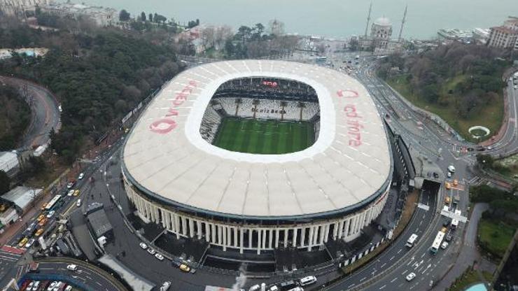Dev derbi öncesi stat zeminindeki son durum havadan fotoğraflandı