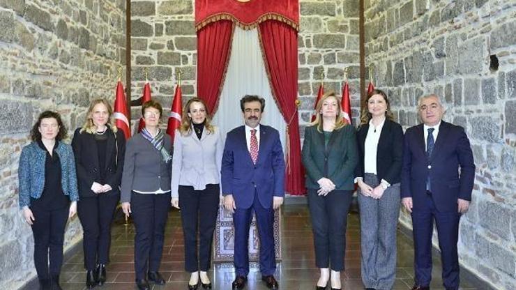 UNESCO heyetinden Vali Güzeloğluna ziyaret