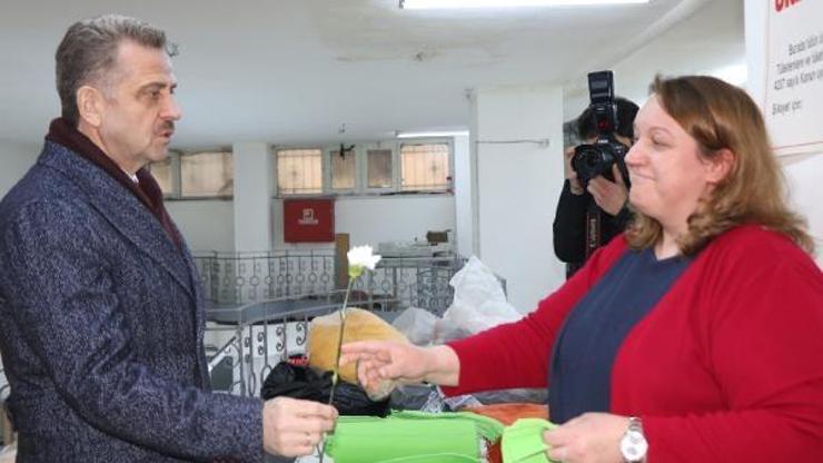 Hasan Tahsin Usta, esnaf ziyaretlerinde bulundu