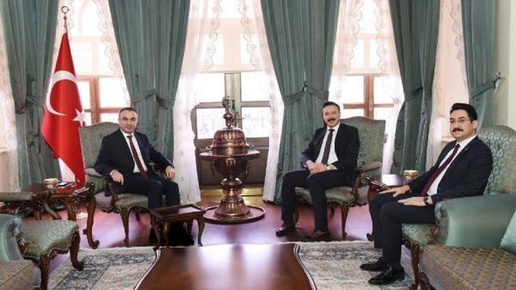 Vali Soytürke kaymakamlardan ziyaret