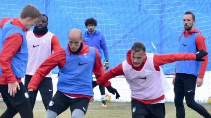 Erzurumsporda Galatasaray maçı hazırlıkları devam ediyor