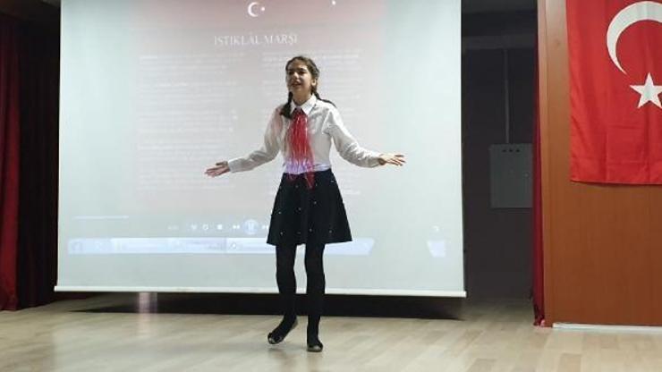 İstiklal Marşı Okuma yarışması düzenlendi