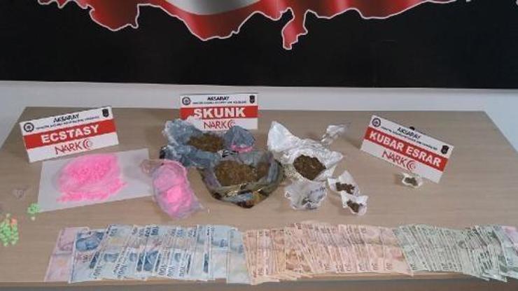 Aksarayda uyuşturucu operasyonu: 8 kişi tutuklandı