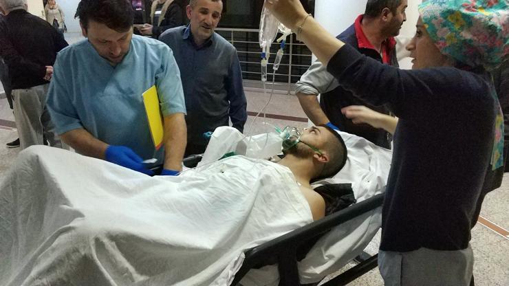 Liselilerin kavgası kanlı bitti