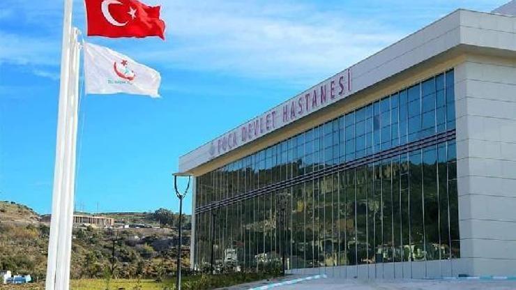 Foça Devlet Hastanesi yeni binasında