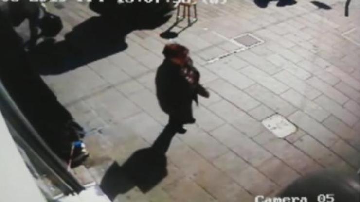 İstiklal Caddesinde korkutan an