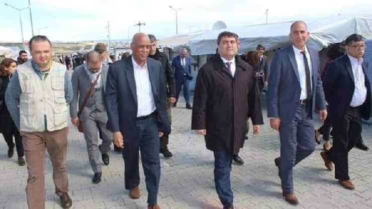 UNİCEF üyelerinden Suriyelilere ziyaret