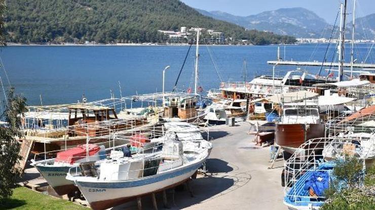 Tekneler yeni turizm sezonuna hazırlanıyor