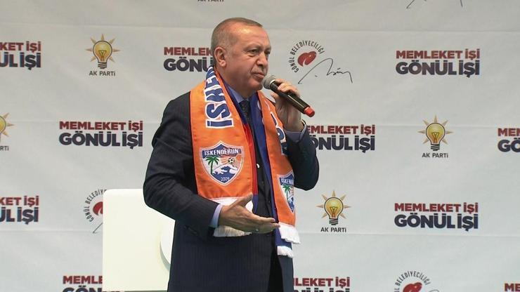 Son dakika... Cumhurbaşkanı Erdoğan İskenderunda