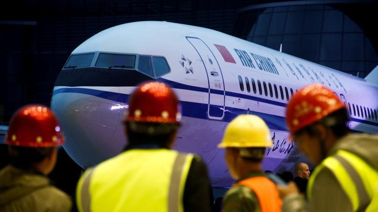 Çinde Boeing kullanan yerel şirketlere uçuşları durdurun talimatı