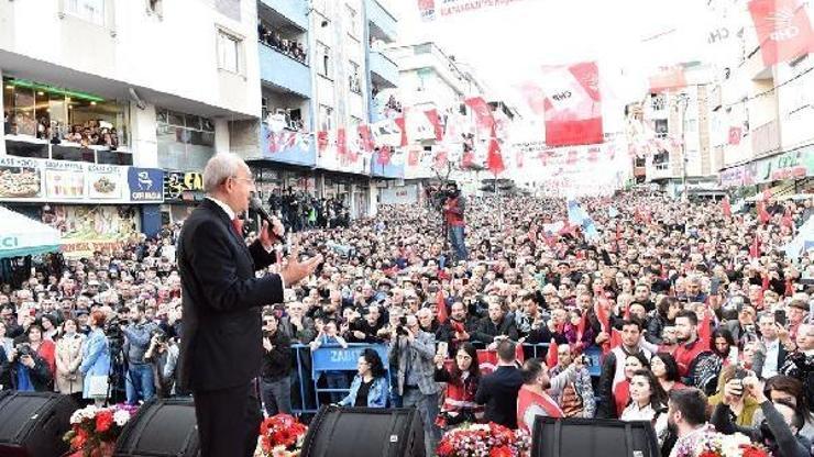 Kılıçdaroğlu Sultangazide halk buluşmasında konuştu