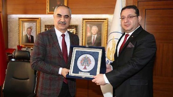 STSOdan Başkan Aydına ziyaret