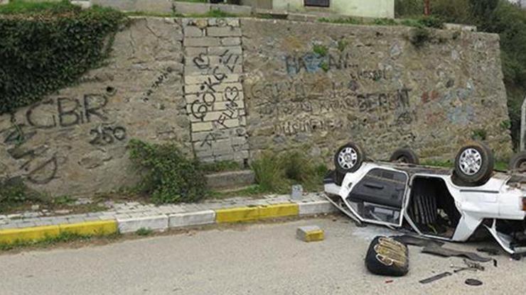 Duaya gittikleri mezarlıkta ölümden döndüler